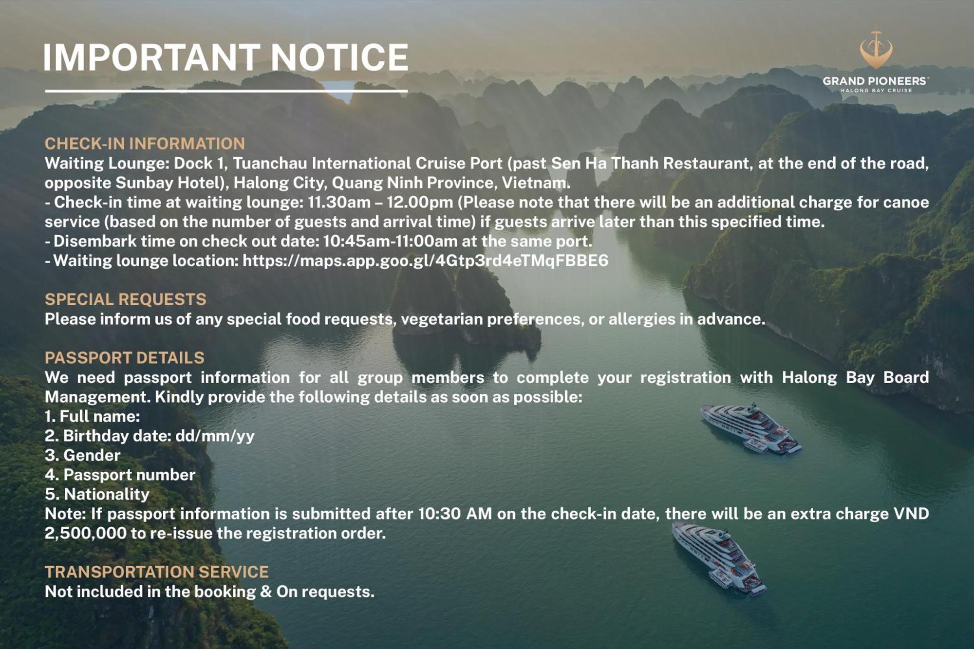 Grand Pioneers Halong Bay Cruise 2 Otel Ha Long Dış mekan fotoğraf